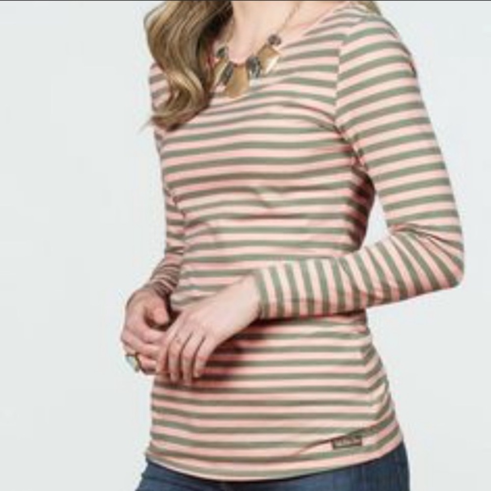Matilda Jane Long Sleeve Striped Top - Medium